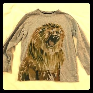 Gymboree boys long sleeve tee size small